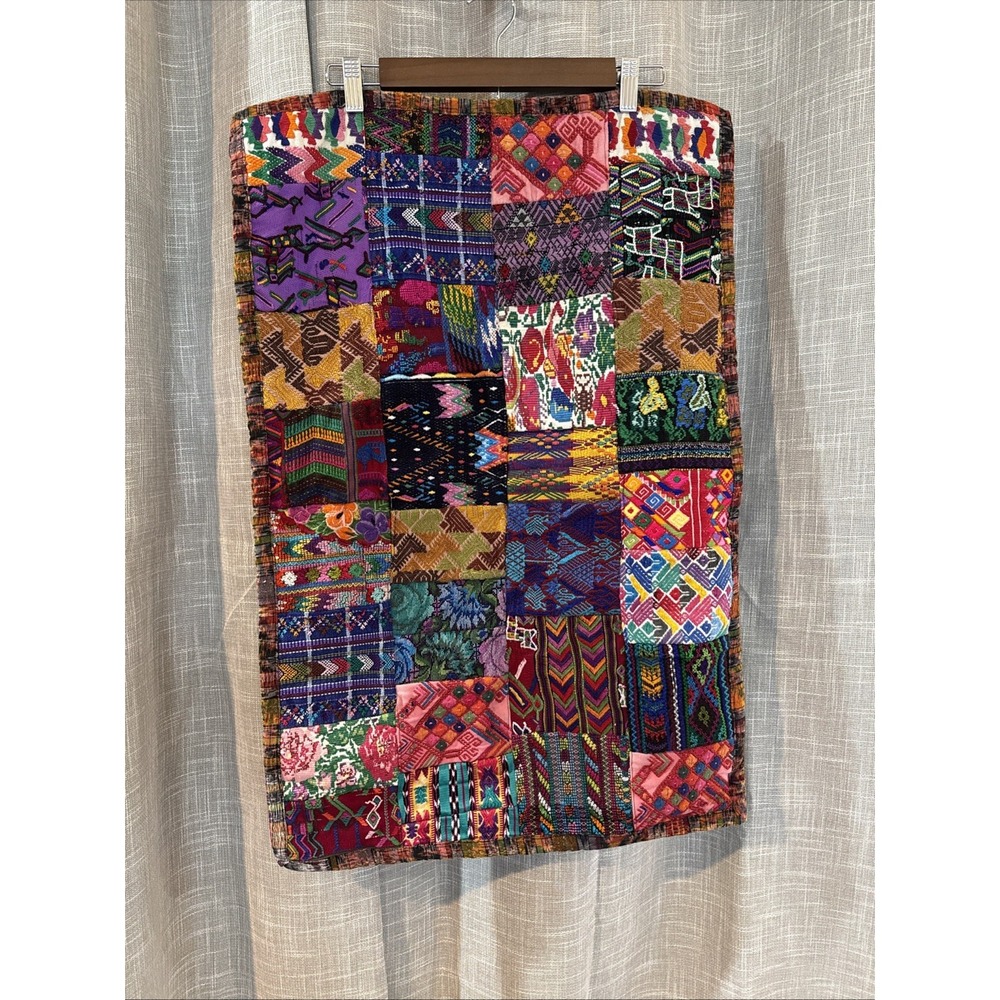 Patch Quilt  Pillow Shams Set 2 Like Anthropologie Boho Organic Bedding Hippie